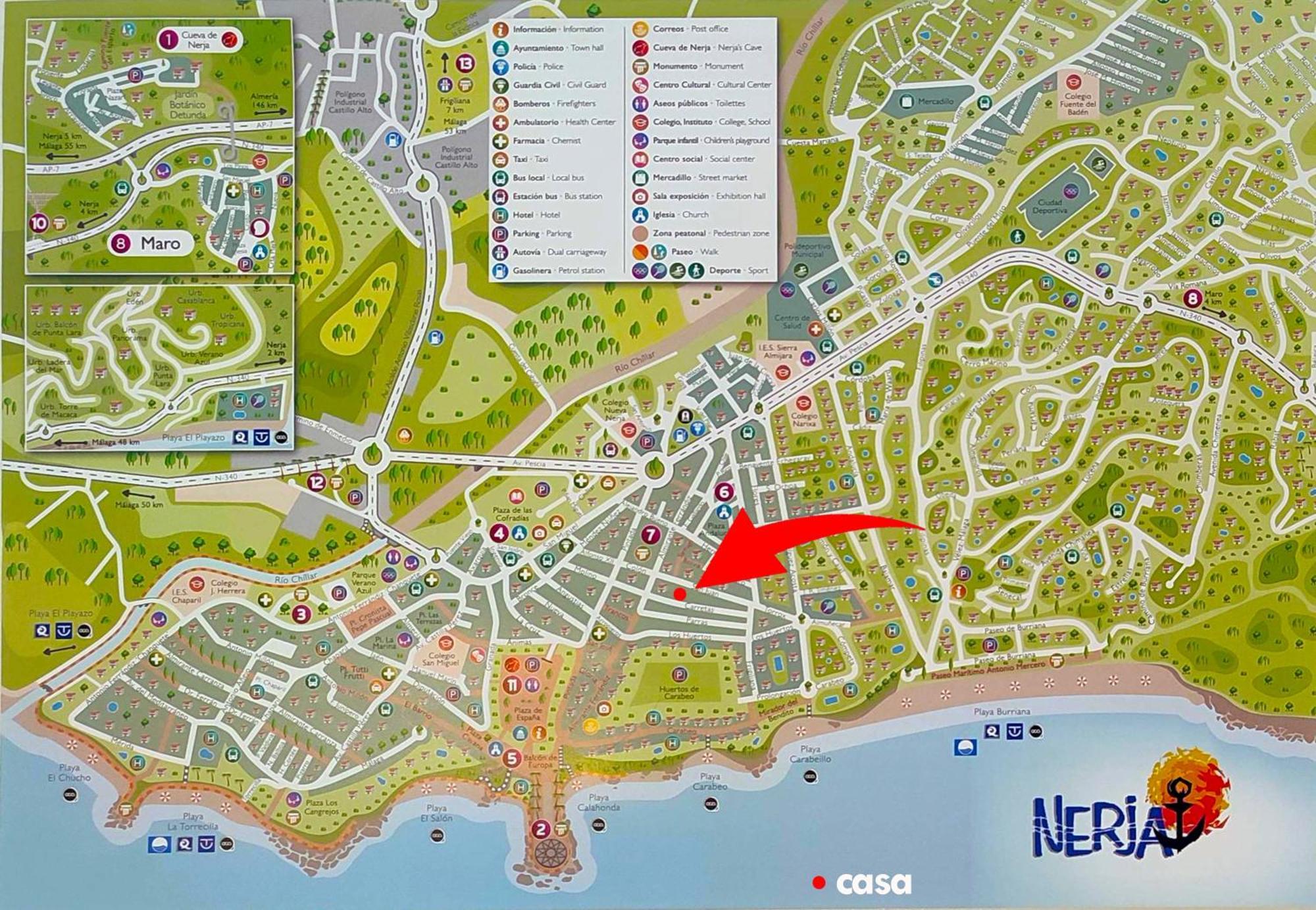 Nerja Apartamento Centro Esterno foto